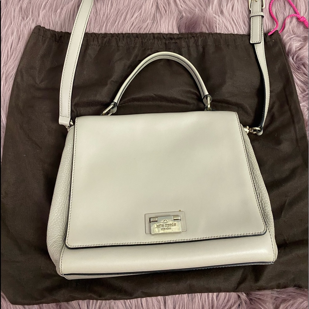 Beige Kate Spade bag